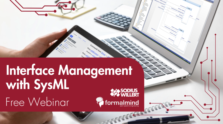 Free Webinar: Interface Management with SysML (plus: Video & Whitepaper)